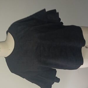 NEW CQBYCQ BLACK SUEDE SIZE MEDIUM SHIRT